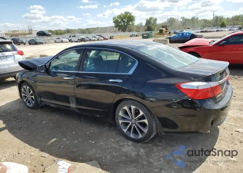 2013 Honda Accord Sport from USA, damaged, VIN 1HGCR2F57DA008681